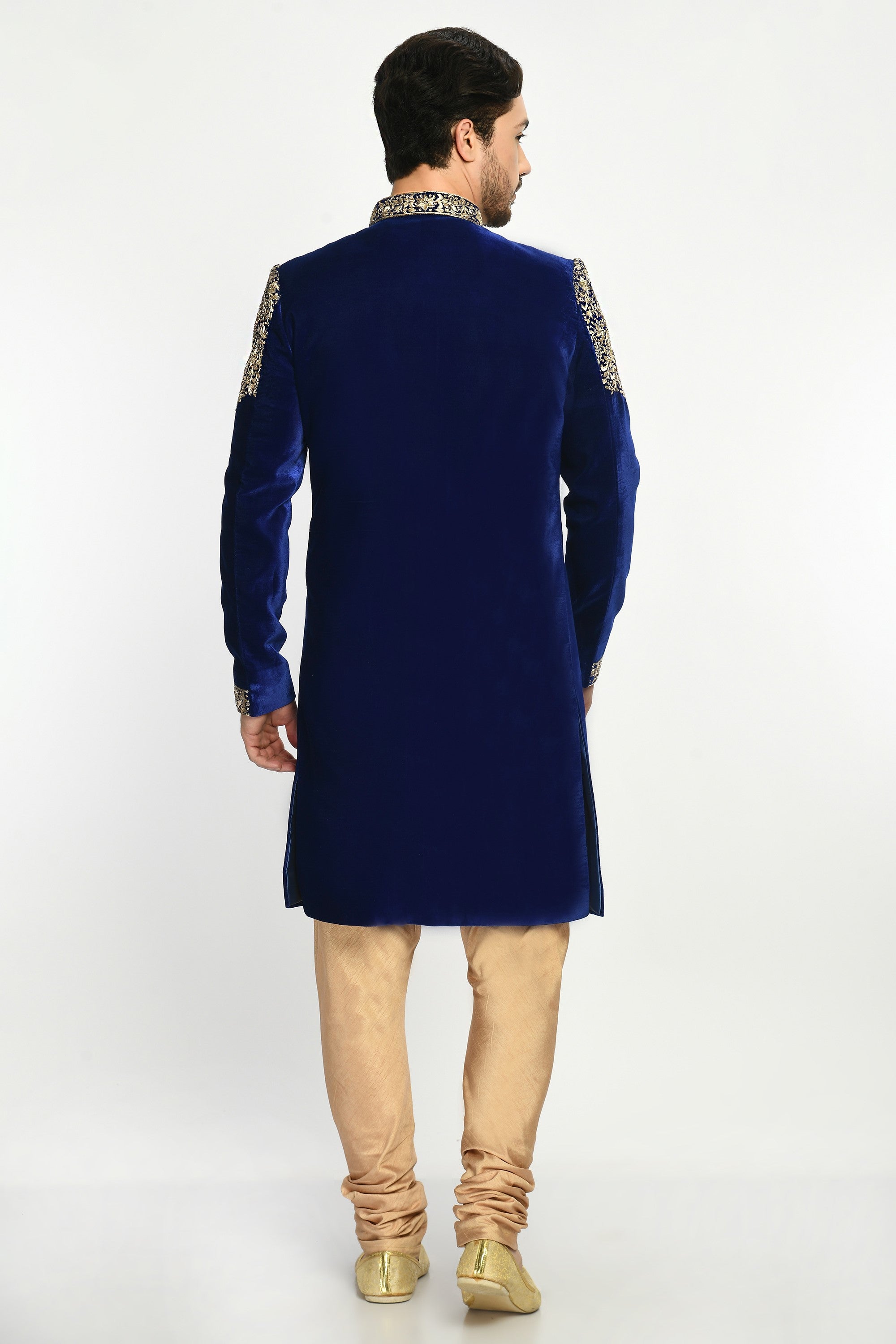 Blue Sherwani