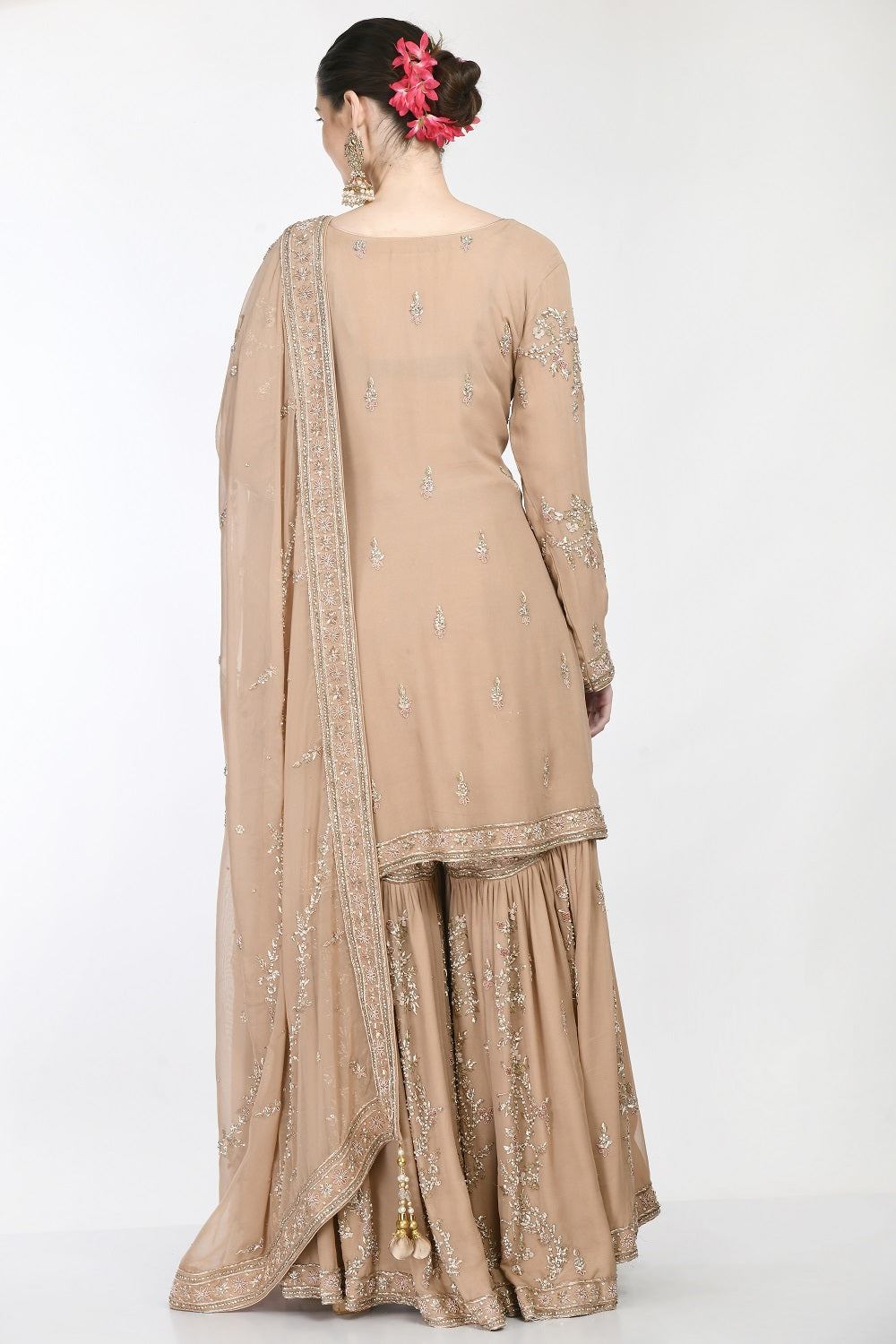 Beige Gharara