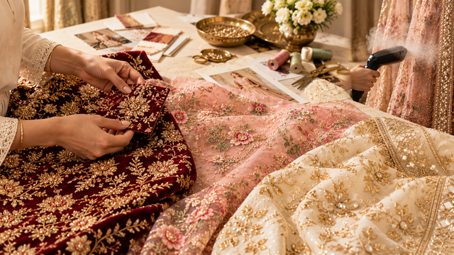 Zardozi vs Resham vs Gota Patti: Which Embroidery Looks Best on Which Colour Palette?