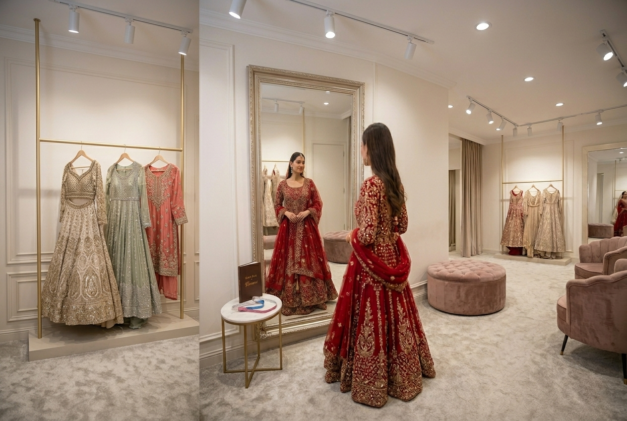 The bridal outfit countdown: when to shop, when to do trials, and when to stop second-guessing