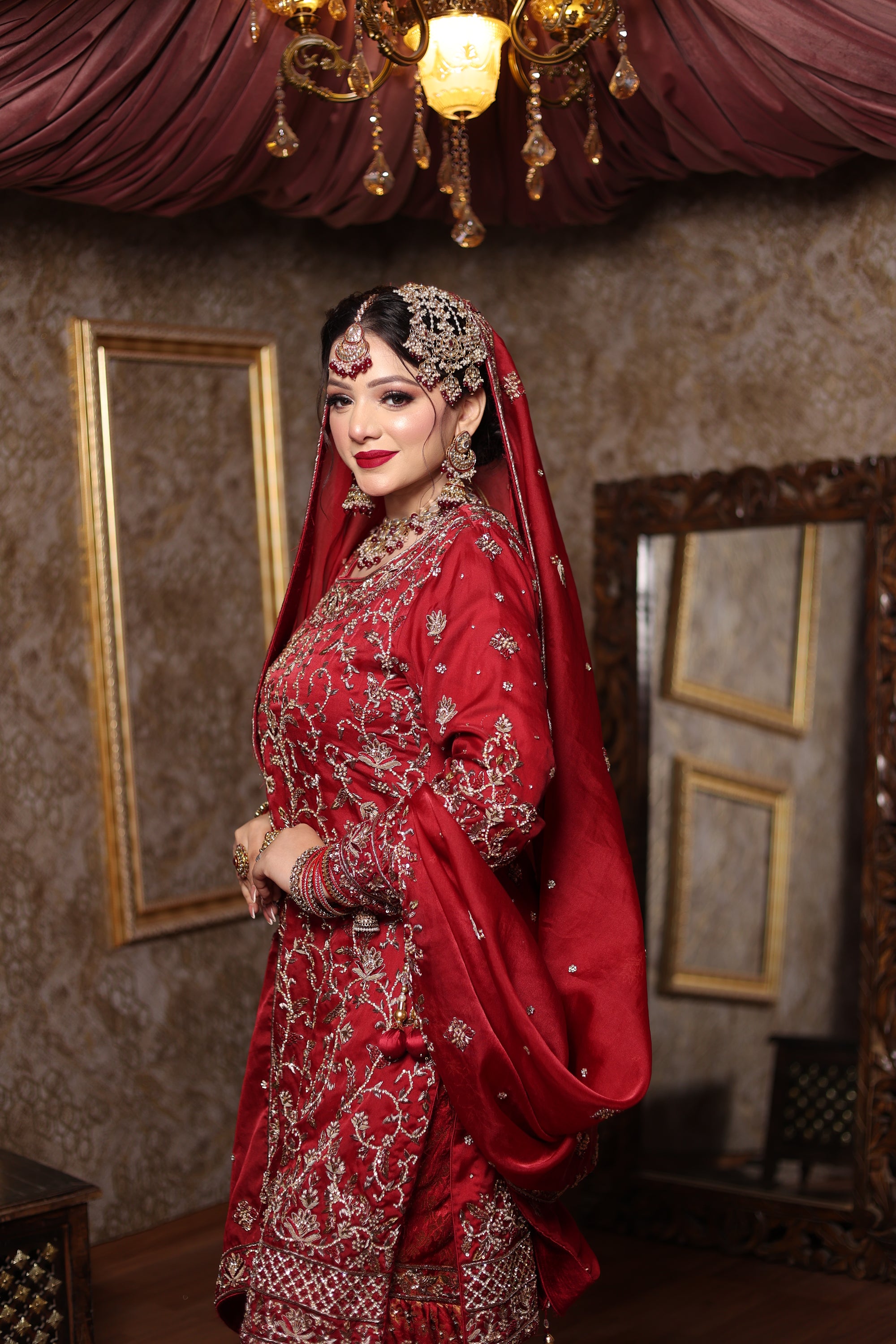 Antique Gharara Kameez