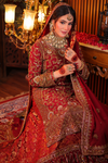 Maroon Long kameez Farshi Gharara