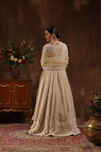 Ivory Chinon Gown