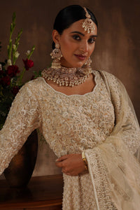 Ivory Chinon Gown