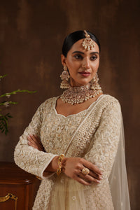 Ivory Chinon Gown