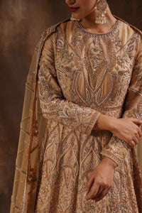 Golden One Piece Trail Gown