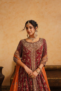 Red Farshi Jacket Trail