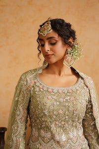 Mint Green Lehenga Set