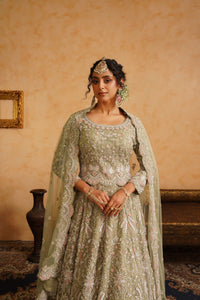 Mint Green Lehenga Set