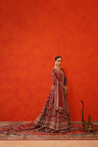 Maroon Jacket Farshi Gharara