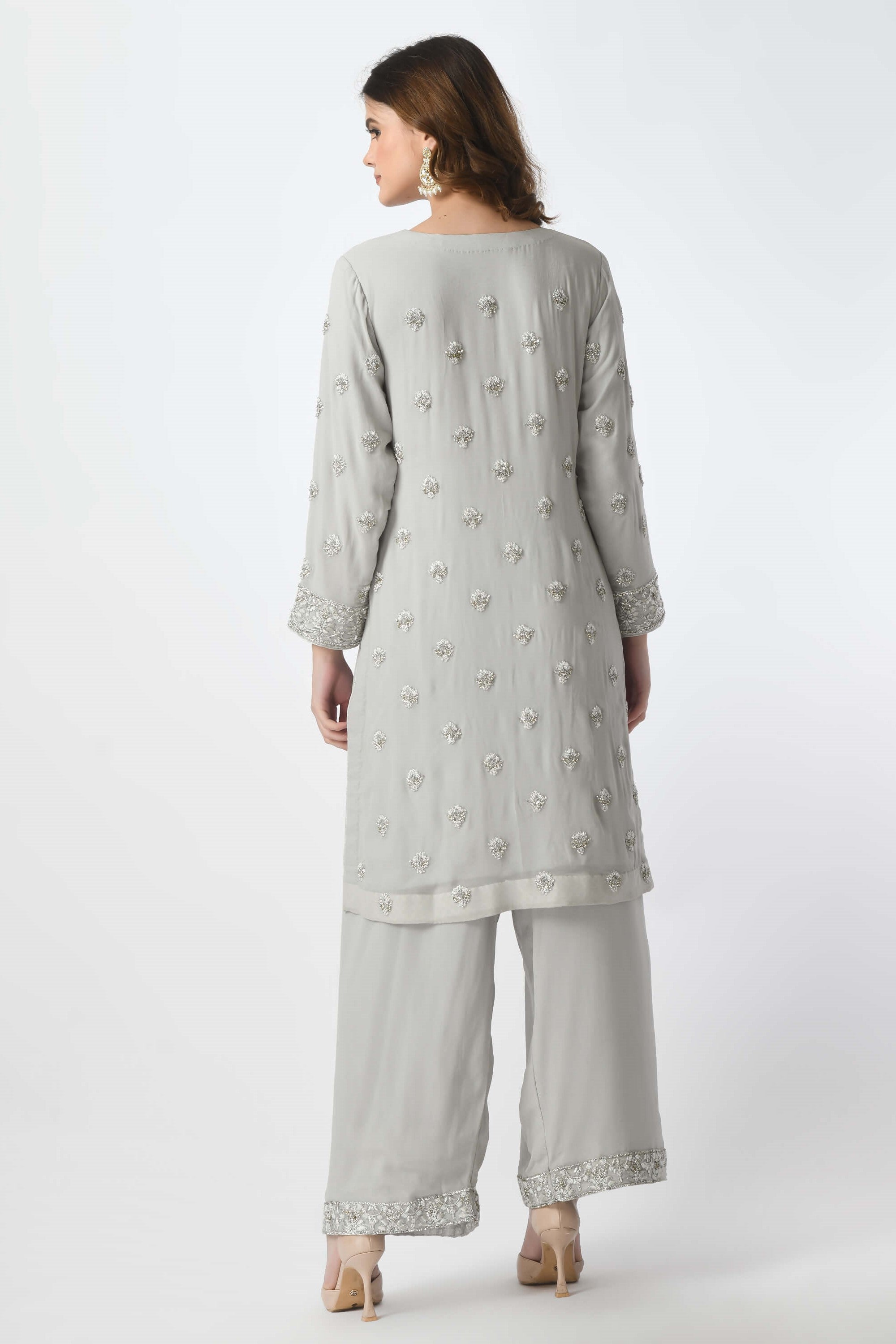 Kameez Plazo Dupatta
