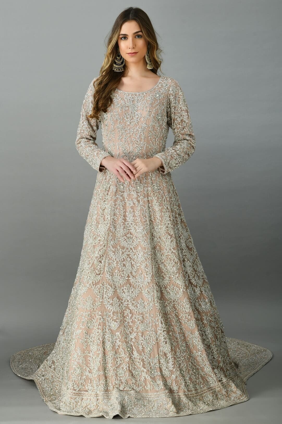 Peach Maxi with Trail