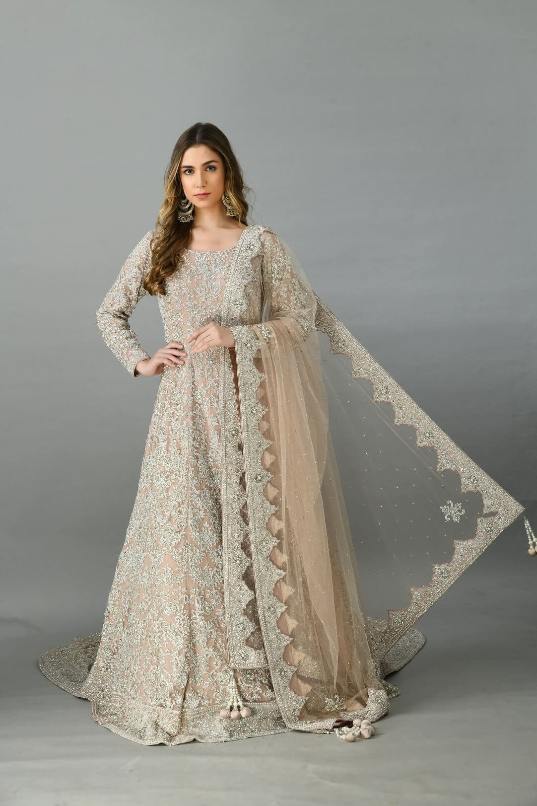 Peach Maxi with Trail
