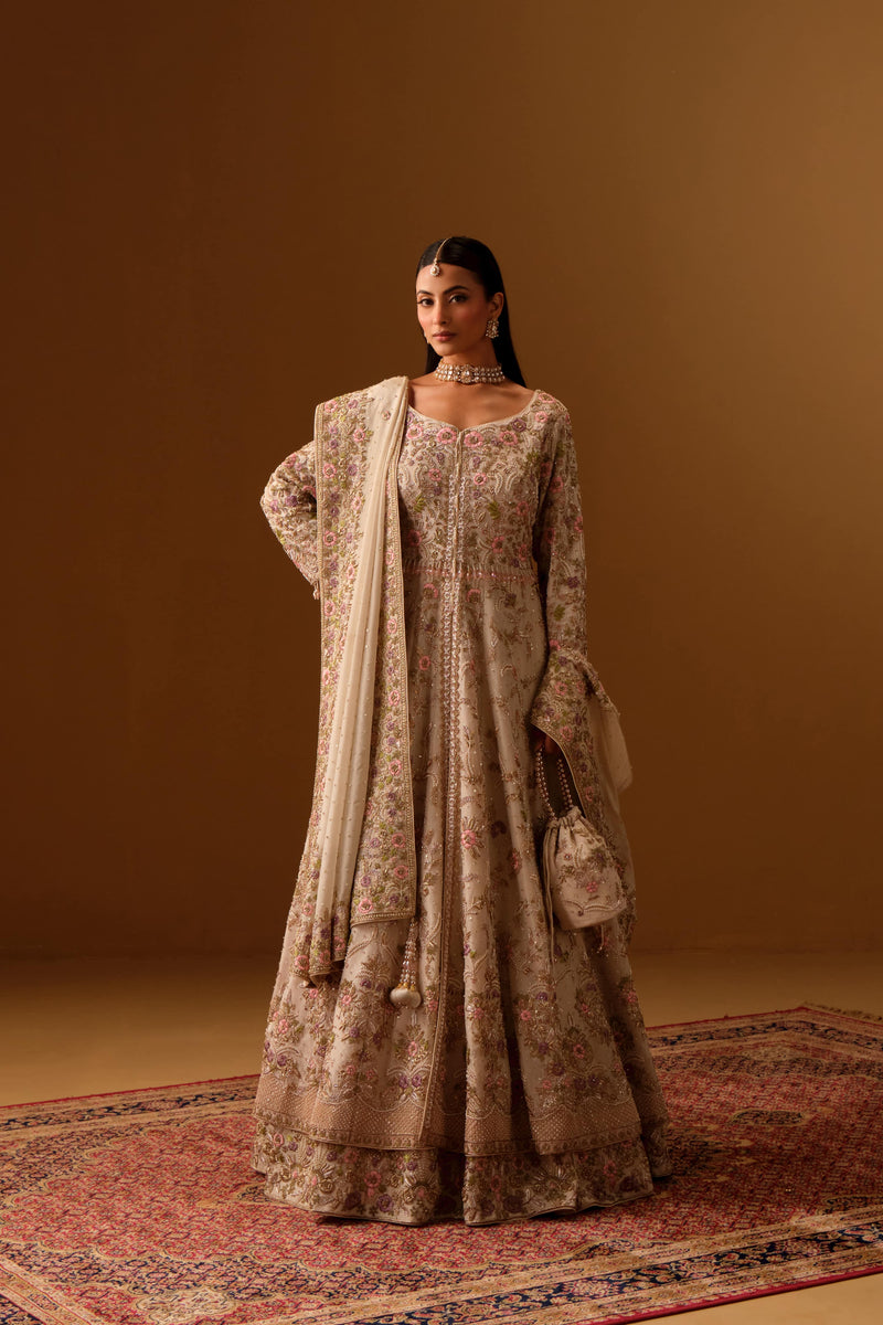 Ivory Jacket lehanga