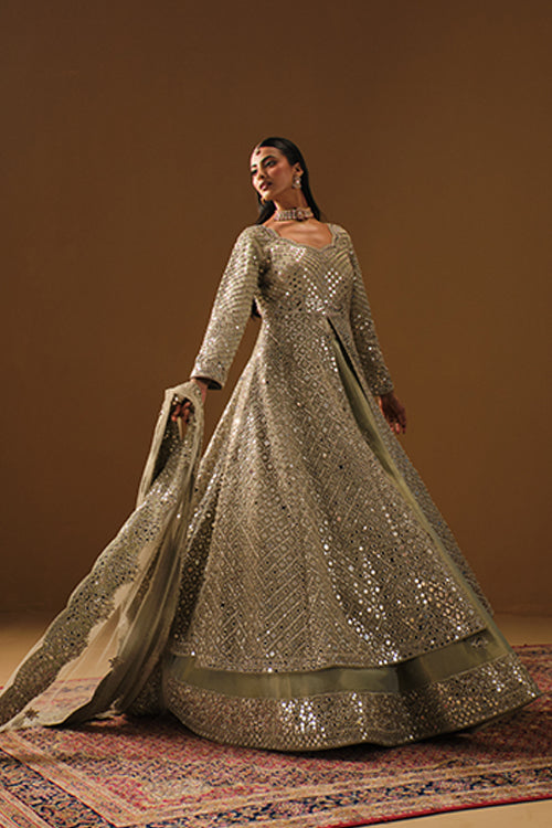 Mint Jacket lehanga