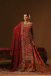 Maroon Kameez and Farshi lehanga