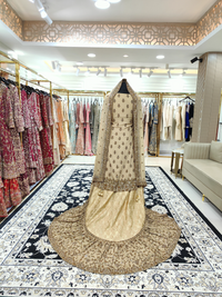 Beige Kameez Farshi