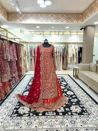 Red Lehenga Kameez