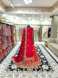 Red Lehenga Kameez