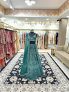 Green Cutdana Lehenga Blouse