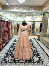 Peach Lehenga
