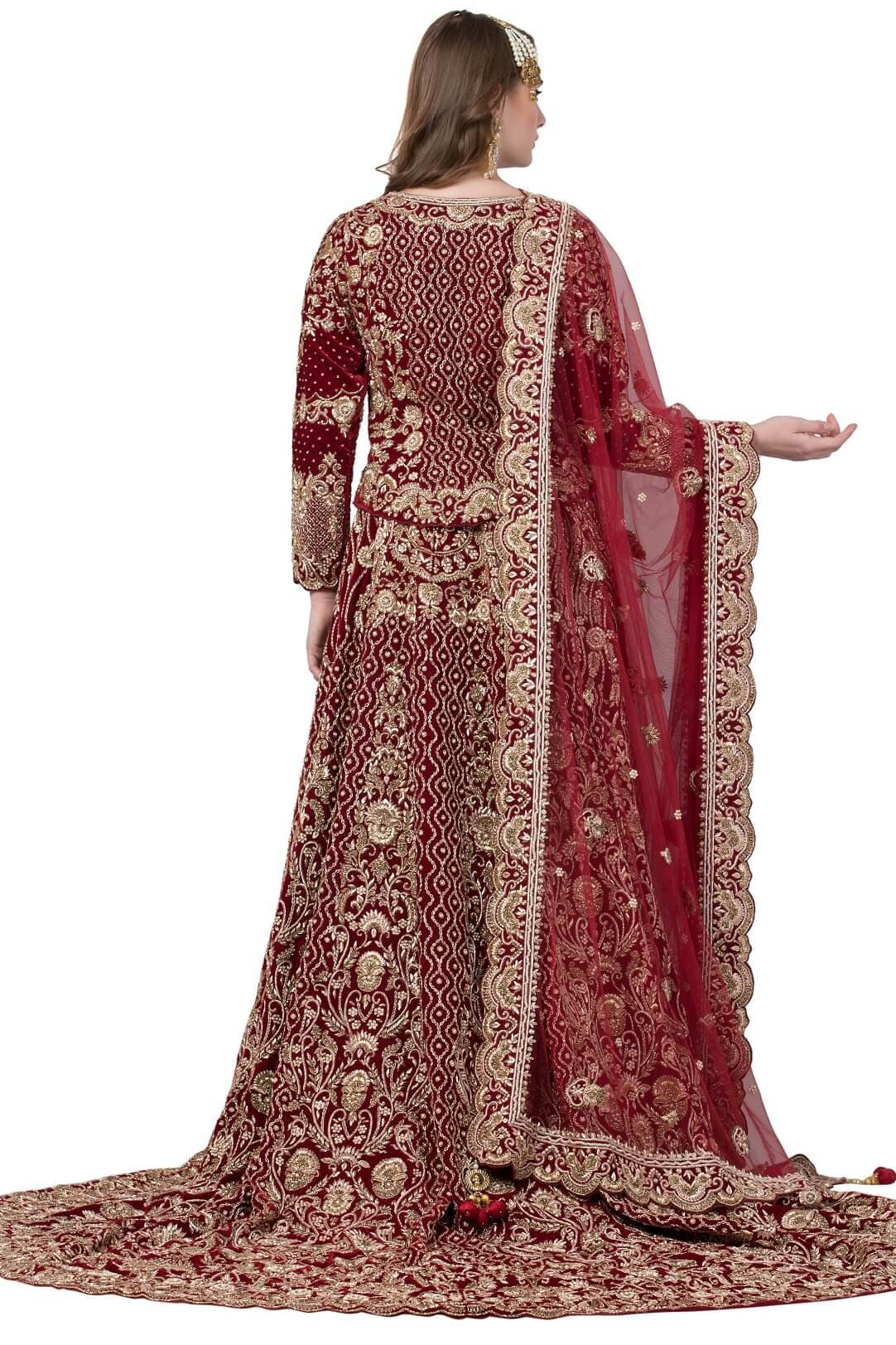 Trail deals lehenga bridal