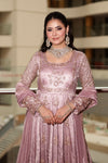 Lavender Gown with Dupatta