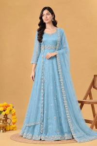 Sky Blue Gown