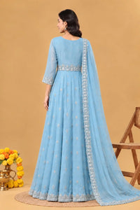 Sky Blue Gown