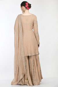 Beige Gharara
